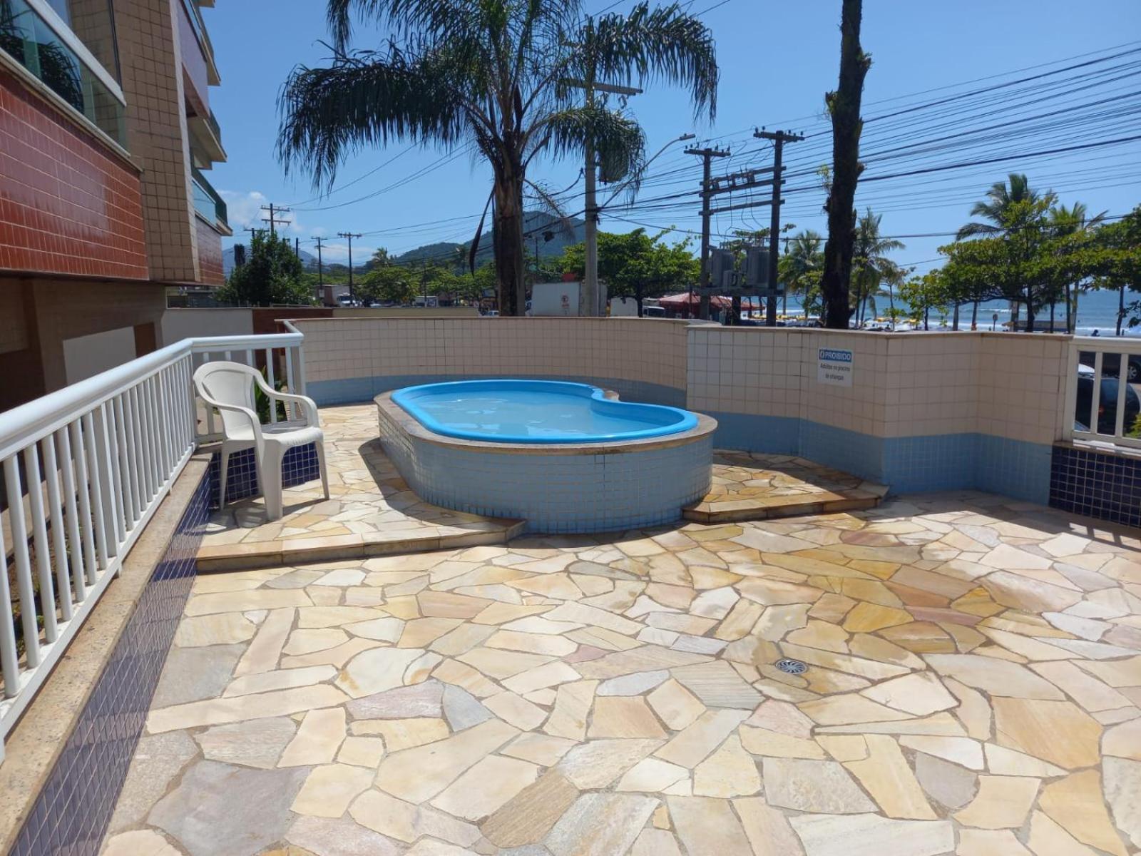 Apartamento De Frente Para O Mar Ubatuba Esterno foto