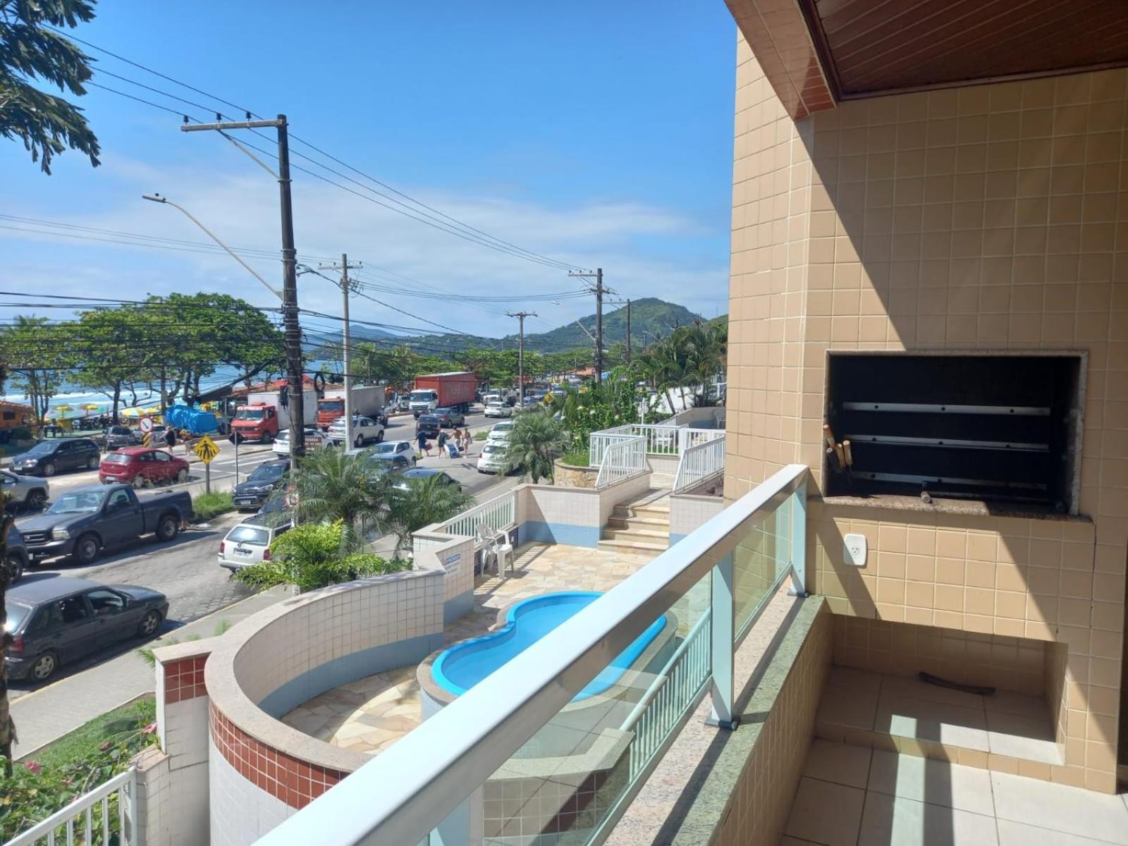 Apartamento De Frente Para O Mar Ubatuba Esterno foto